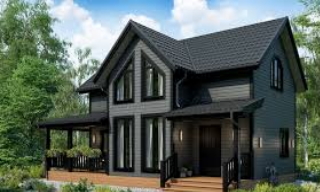 Проекты каркасных домов с террасой от 3688 рублей | Строй-Мхч